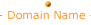 Register your Domain Name